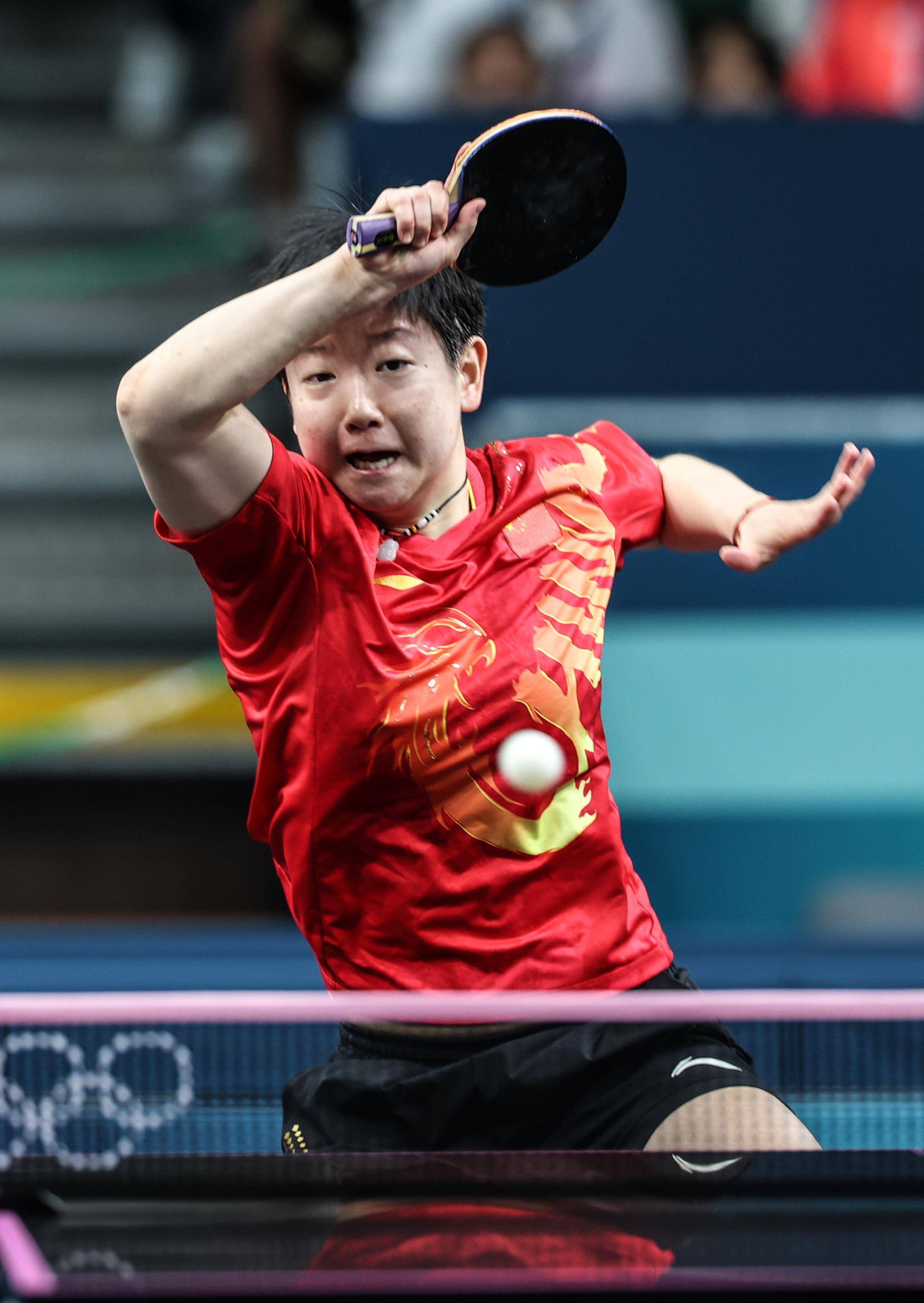 孙颖莎强势横扫勇士晋级半决赛，状态火热！